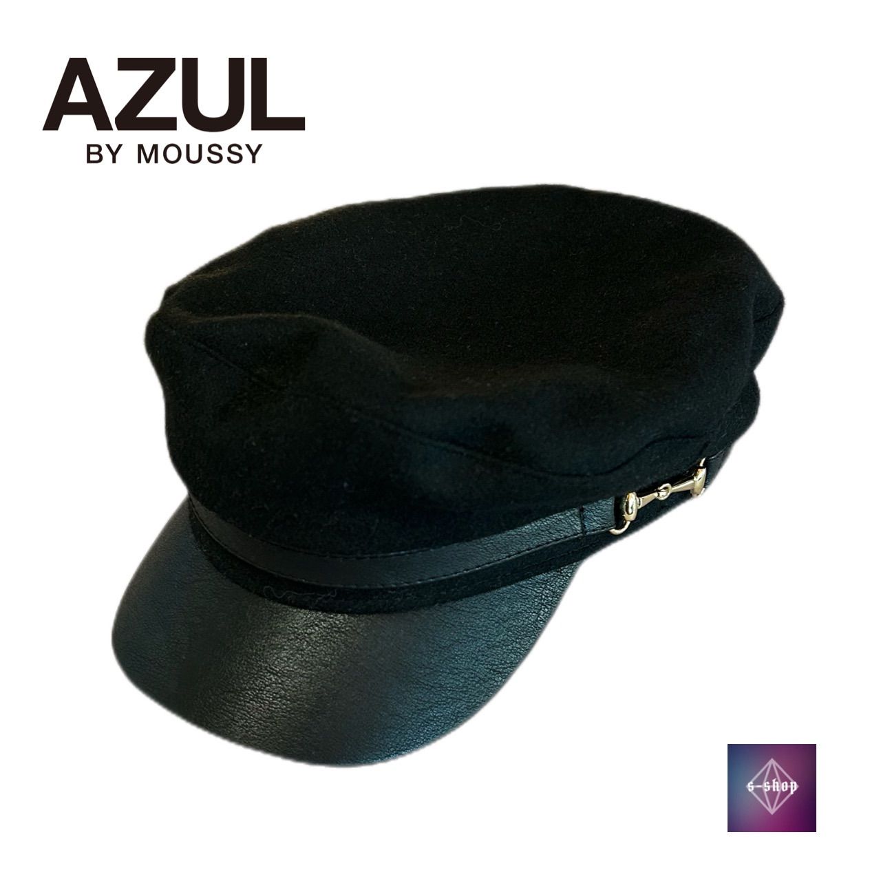 お値下げ AZUL BY MOUSSY キャスケット 未使用 - 帽子