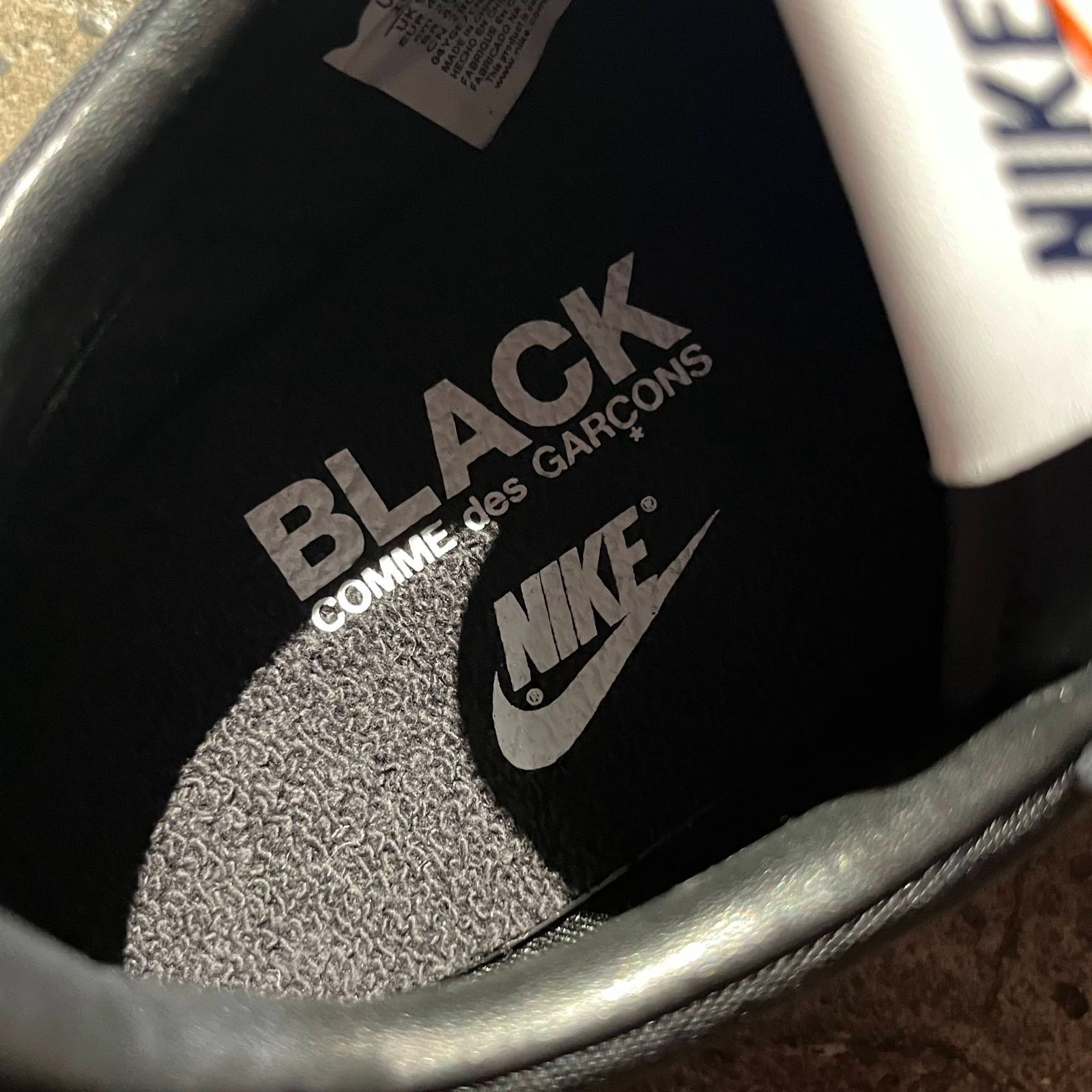 BLACK COMME des GARCONS ×NIKE EAGLE TRIPLE BLACK ブラック