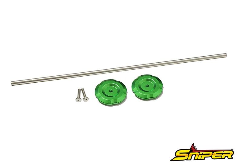 NINJA ZX-25R ZX-4R フレームホールキャップ 緑 SNIPER