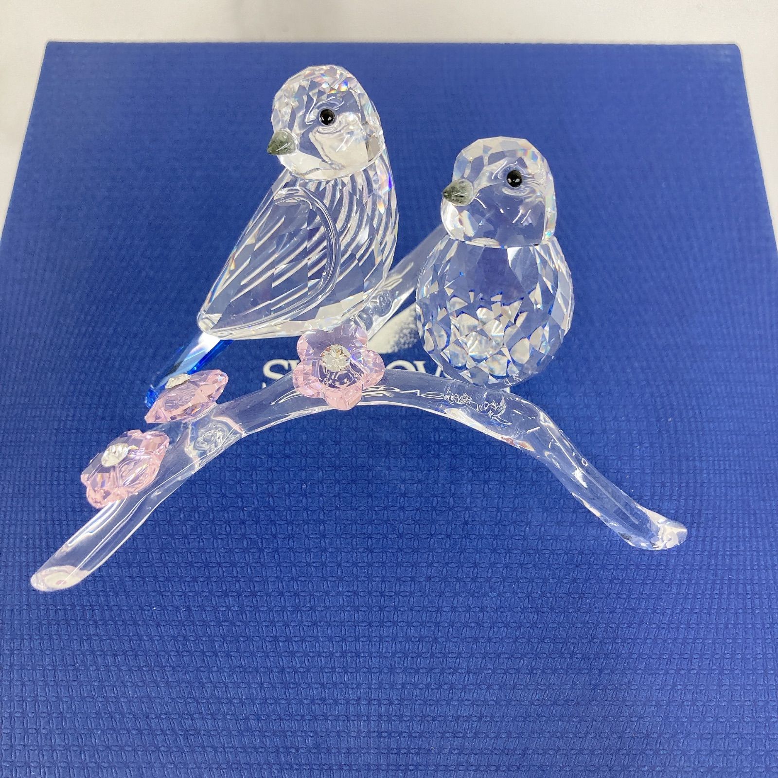 【専用箱付き超美品】SWAROVSKI スワロフスキー アオガラ 鳥 置物 SWAROVSKI スワロフスキー Swarovski 『アオガラ』 5004727