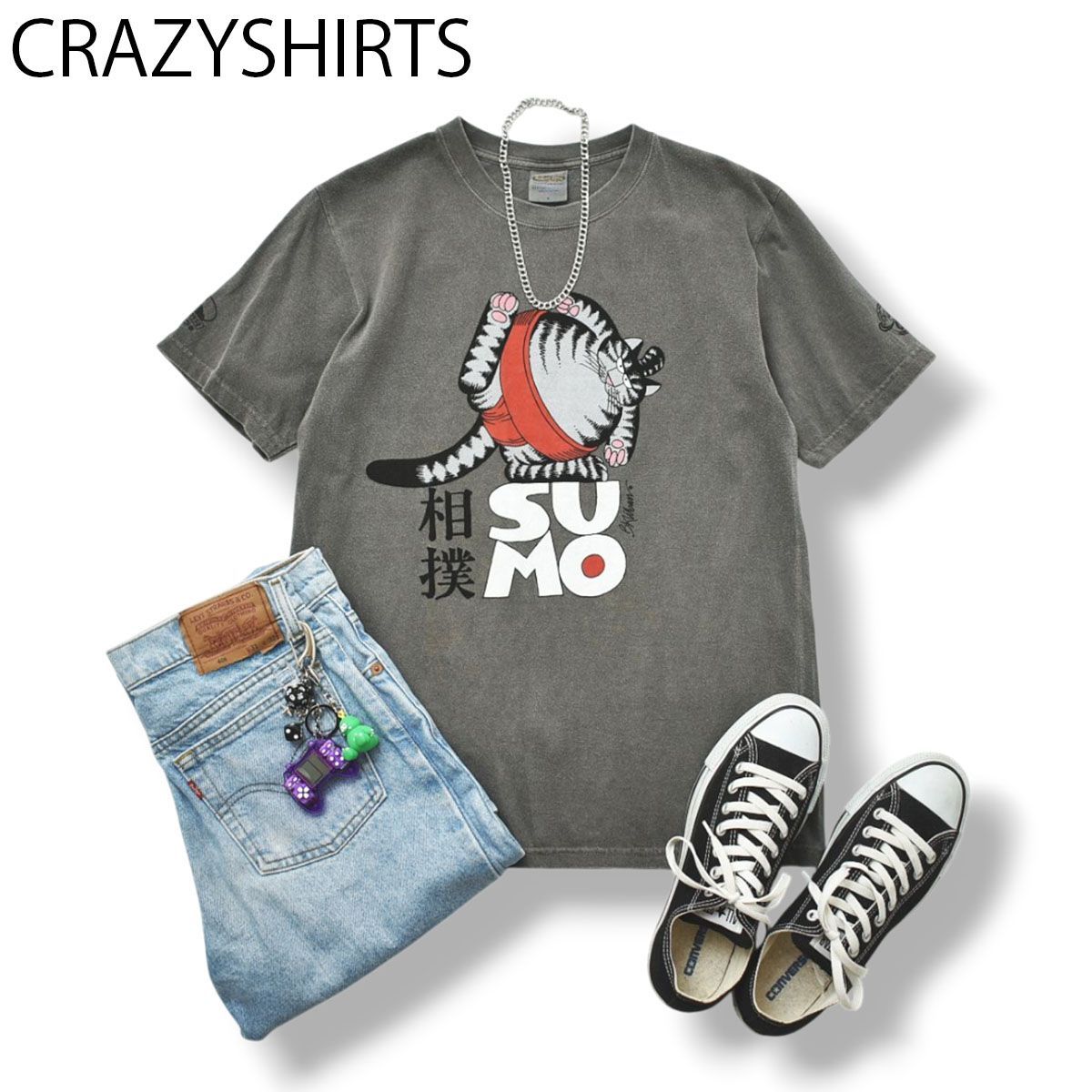 00s ヴィンテージ クレイジーシャツ CRAZYSHIRTS クリバンキャット 