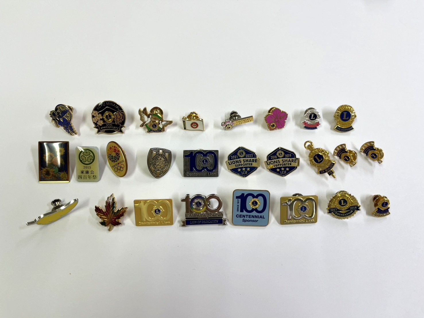 ピンバッジまとめ ライオンズクラブ 東京オリンピック 大塚国際美術館 他