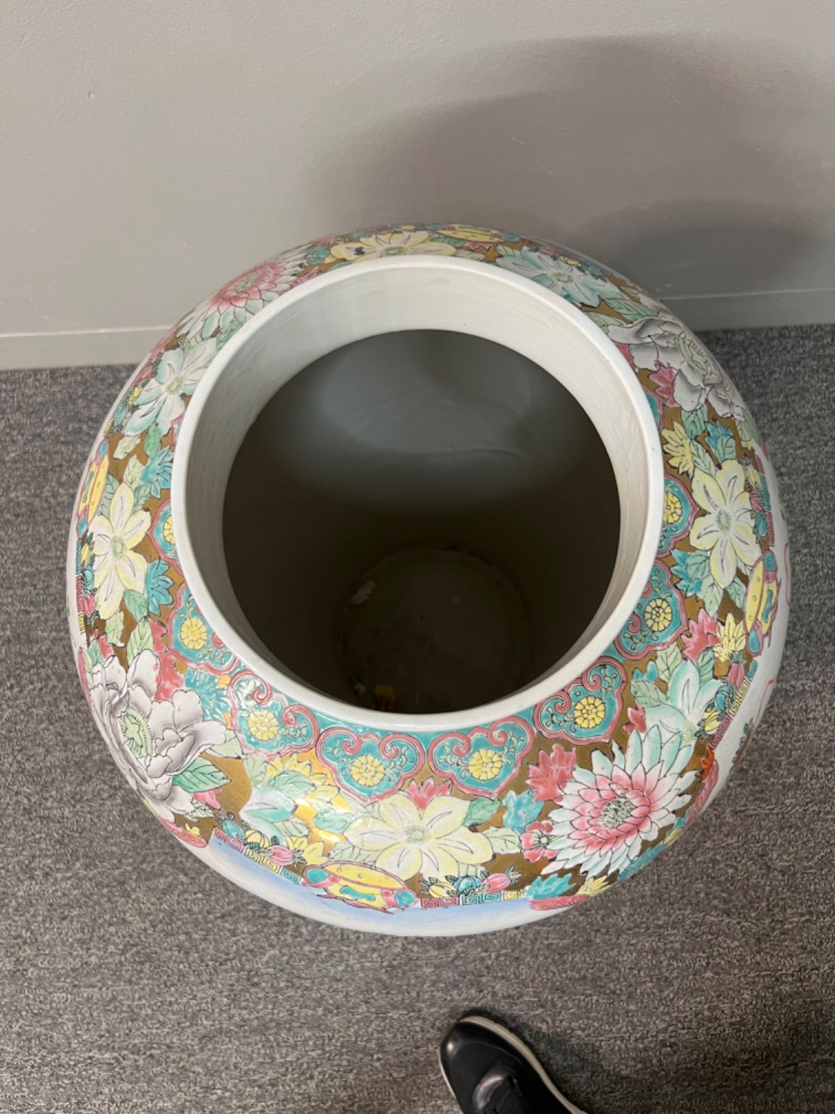 壷　沈香壷　金彩色絵鳳凰　蓋付 ⭐︎ 壷 沈香壷 金彩色絵鳳凰 蓋無し 引き取り大歓迎 - メルカリ