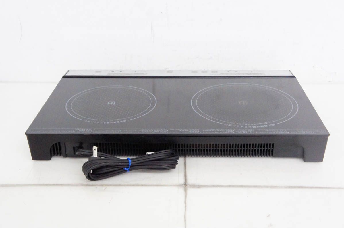 【中古】パンパシフィックインターナショナル 2口卓上IH調理器 PPIT-2IH 2口IHコンロ 工事不要 中古】パンパシフィックインターナショナル 2口卓上IH調理器