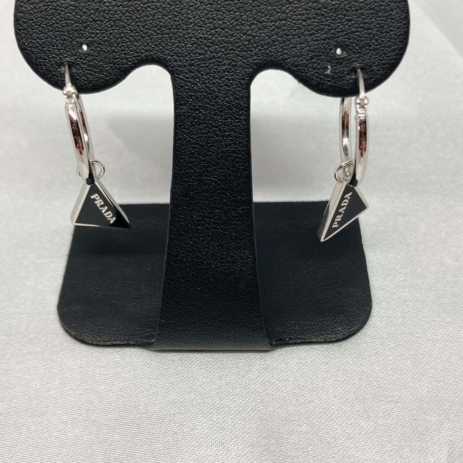 ◇美品◇ PRADA プラダ シンボル ペンダント ピアス セット 2JO750