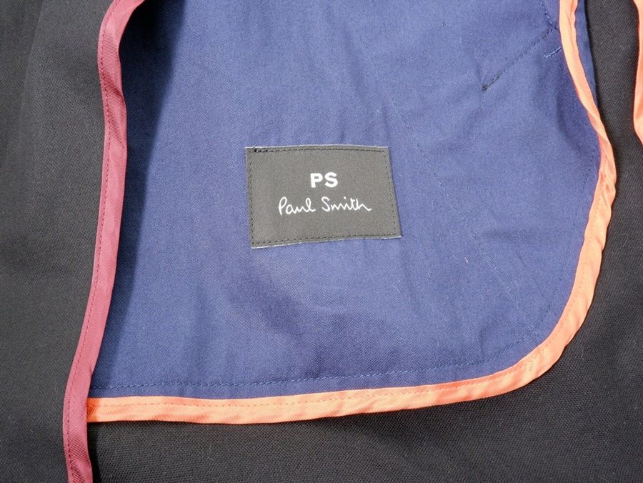 PS Paul Smith/ピーエス ポールスミス ダブルクロス ステンカラーコート【M】【MCTA74000】 PS Paul Smith/ピーエス ポールスミス ダブルクロス ステンカラー
