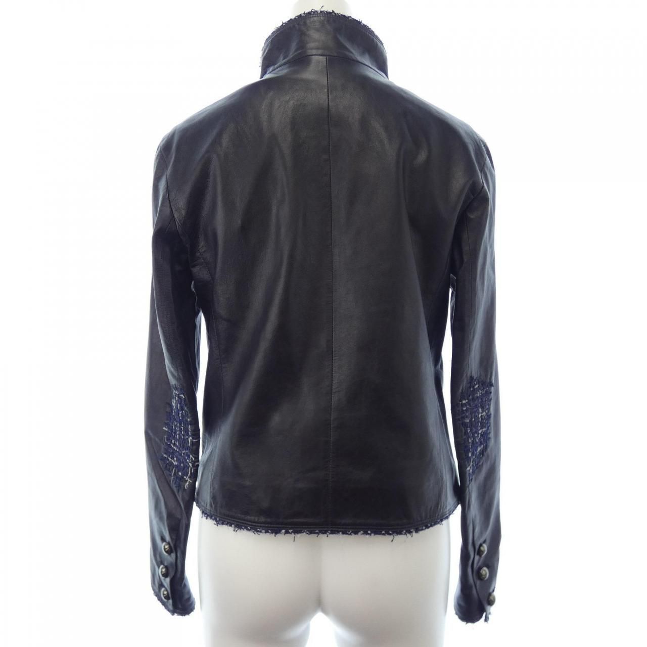 シャネル CHANEL レザージャケット