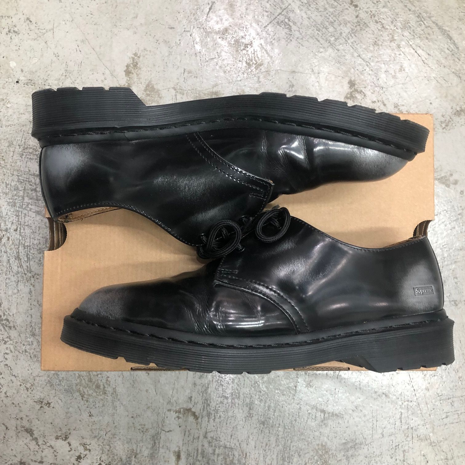SUPREME 24SS Dr.Martens 1461 3 Eye Shoe 32126040 コラボ レザー 