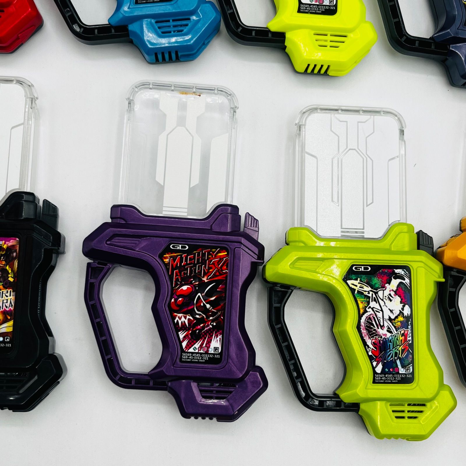 全てDX版・メイン5ライダー分】 DXライダーガシャットケース DX