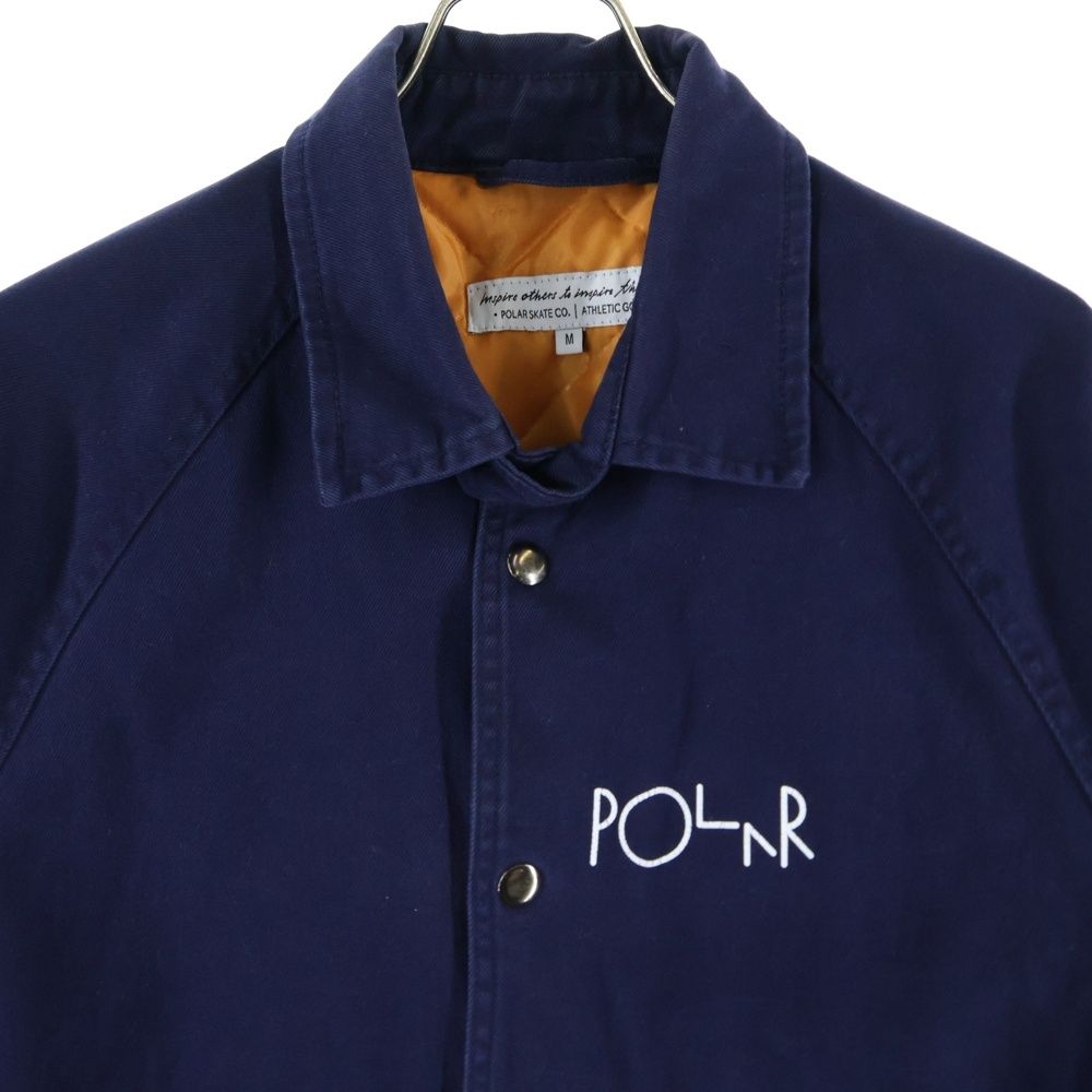 POLAR SKATE CO (ポーラー) バックロゴ 裏地キルティング コーチ