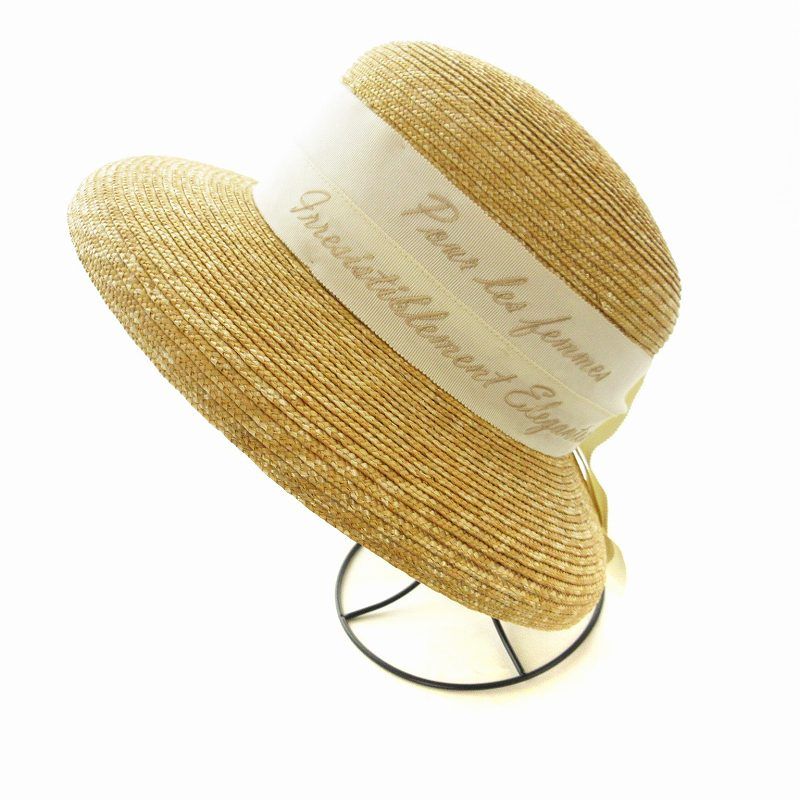 ☆定価15400円 新品タグ付 シャポードオー ストローハット『57cm』☆ ☆ 新品タグ付 シャポードオー ストローハット『57cm』☆