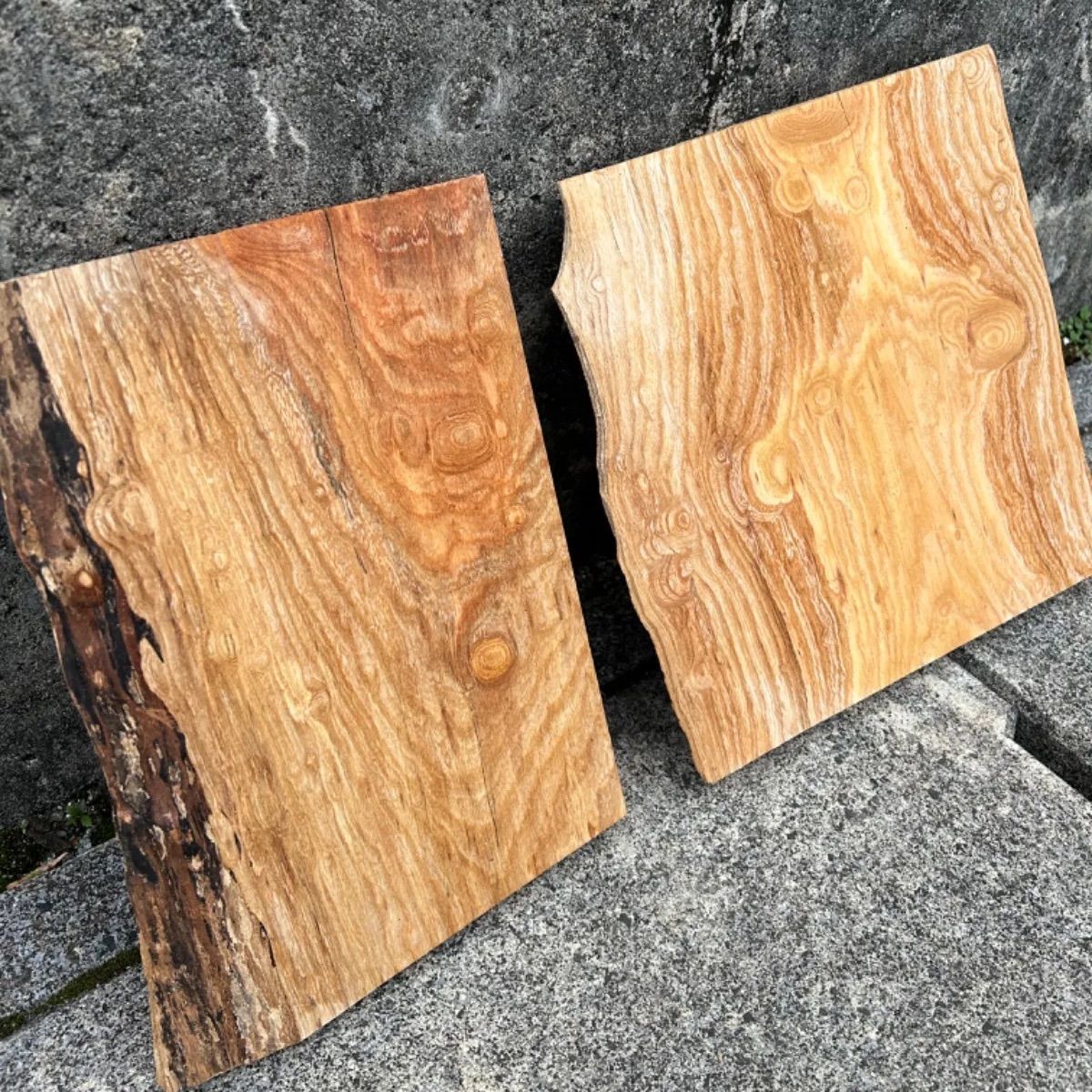 けやきの板2枚セット