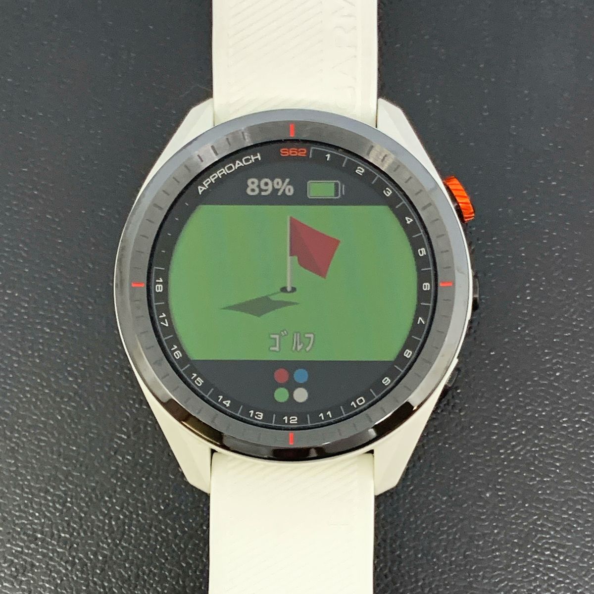 美品 GARMIN Approach S62 ホワイト 緊急値下げ 美品 GARMIN Approach