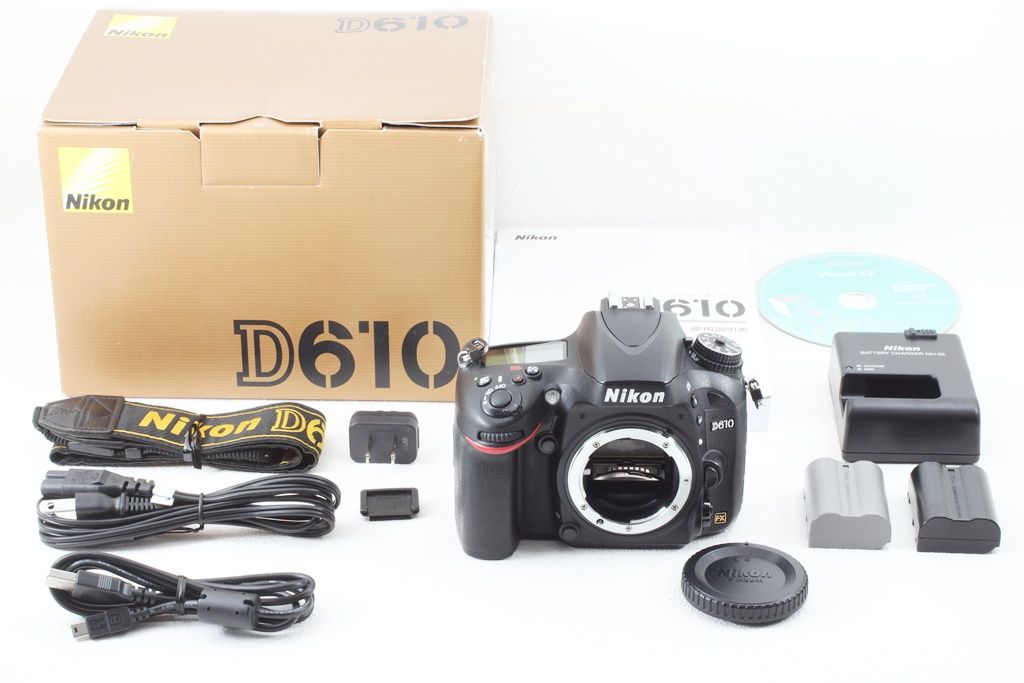 Nikon/ニコン D610 ボディ 2426万画素 フルサイズ 一眼レフ Nikon/ニコン D610 ボディ 2426万画素 フルサイズ 一眼レフ