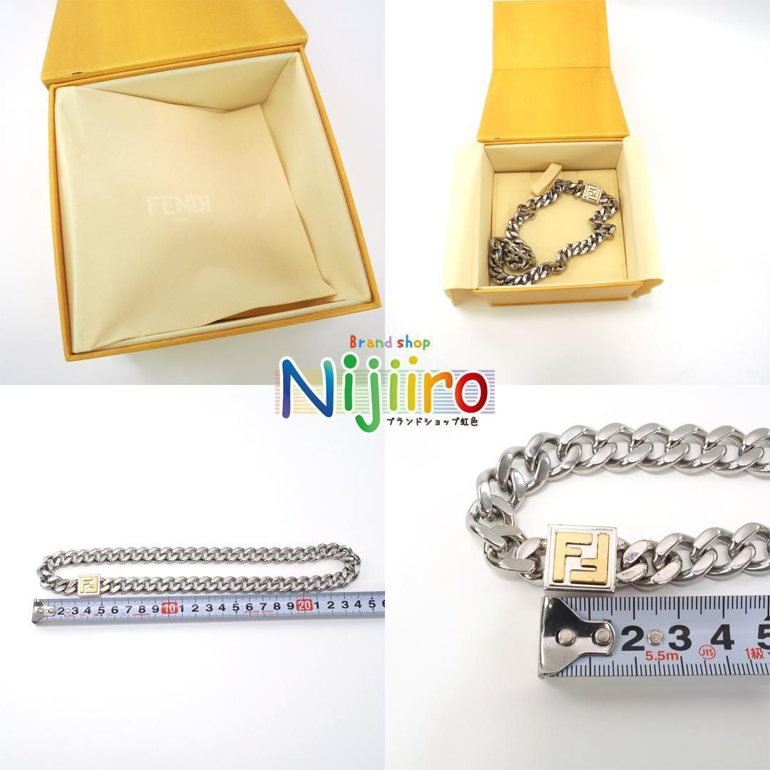 極美品】フェンディ FF ネックレス 1623 - メルカリ