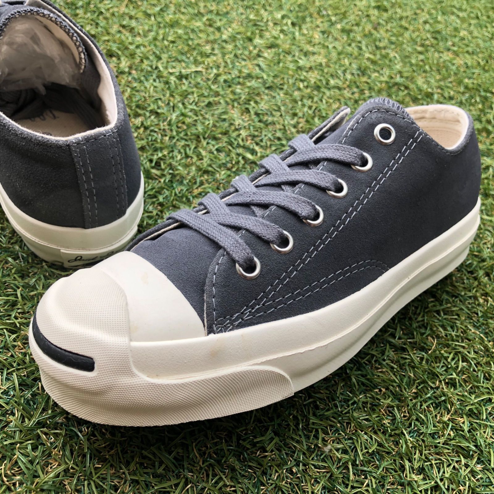 美品23converseコンバース ジャックパーセル レトロ スエード