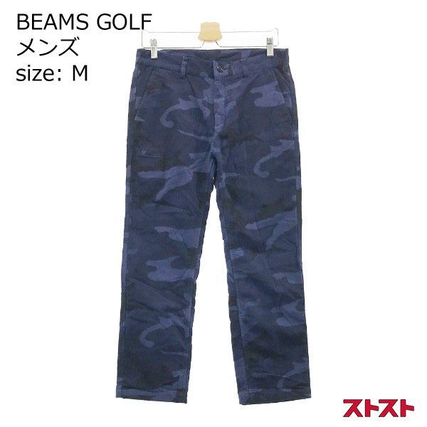 BEAMS GOLF ビームスゴルフ 起毛 ストレッチパンツ 迷彩 カモフラ柄