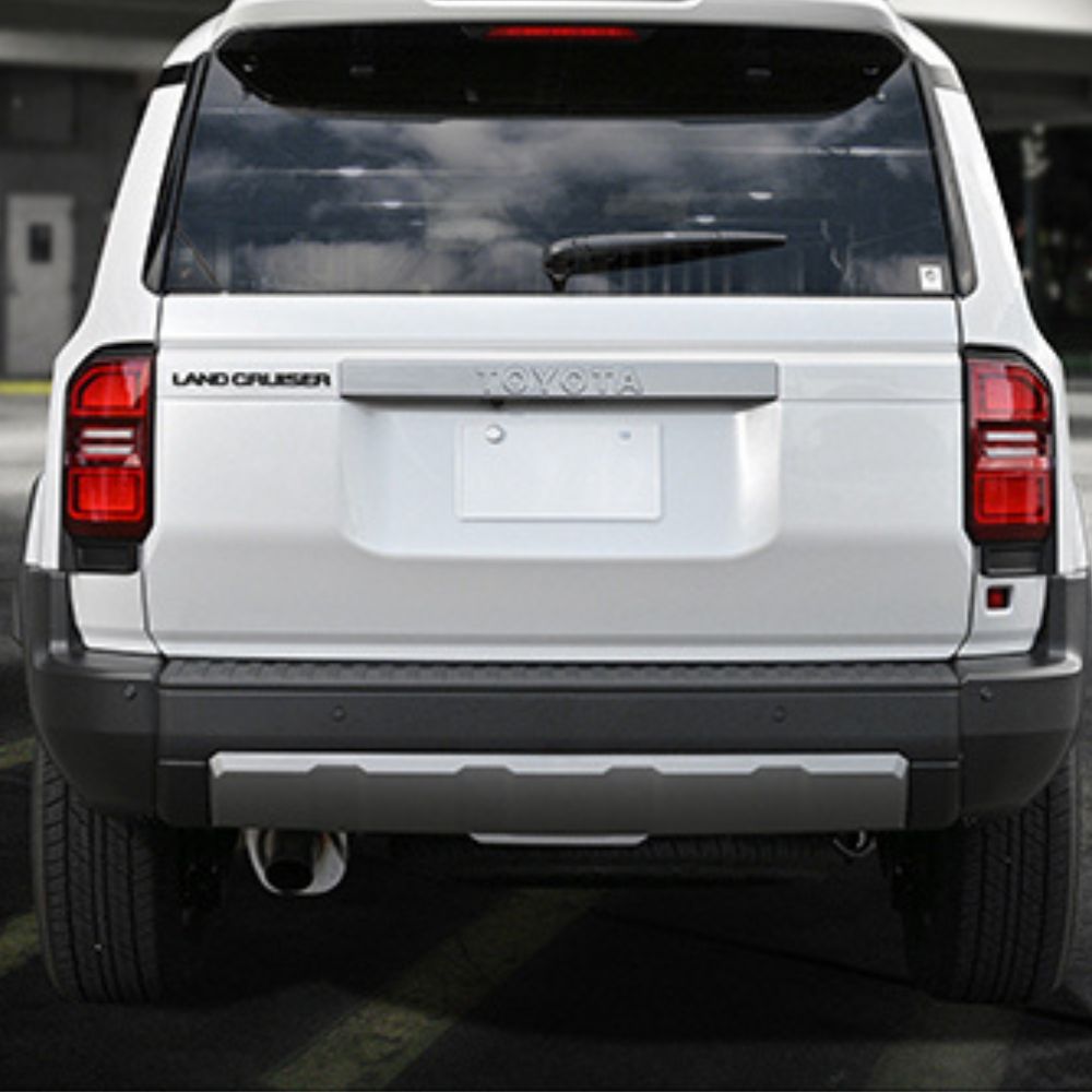 使った感じのする リアバンパーと統一感を マットブラック テールランプフレームガーニッシュ2P 左右セット ランドクルーザー 250系 R6|4- LANBO WD104171 創造的な