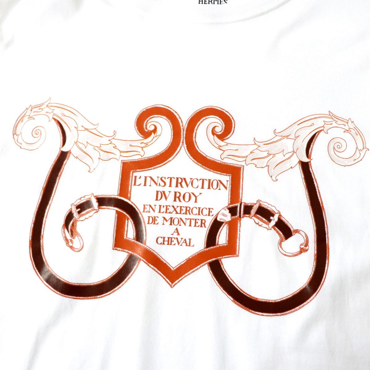 未使用品◎正規品 21SS フランス製 HERMES エルメス L'INSTRVCTION DV