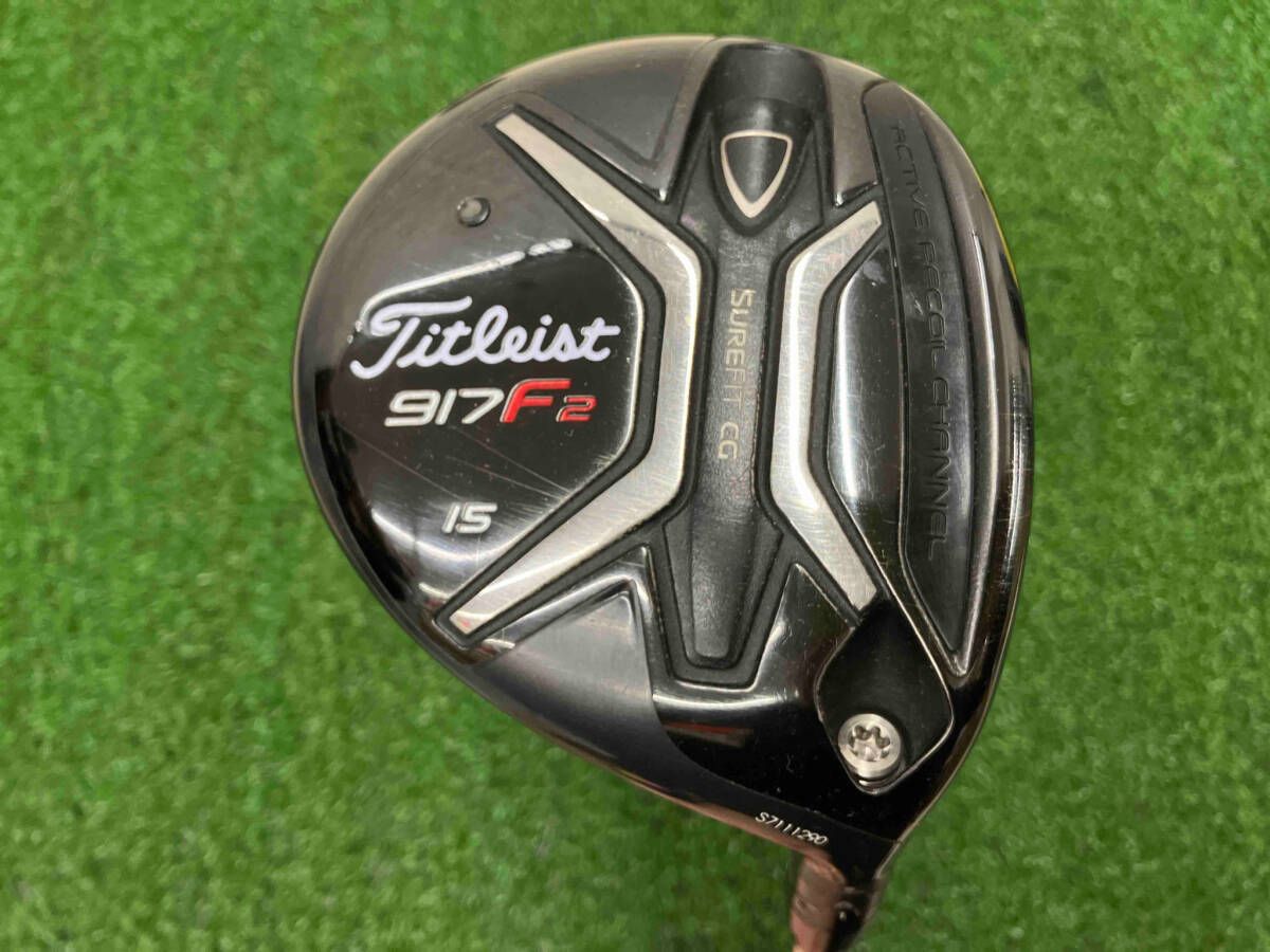フェアウェイ TITLEIST 917 F2 15 VG F フレックスR WT 54 TQ 4.4 KP MID 男性 右利き ゴルフ タイトリスト
