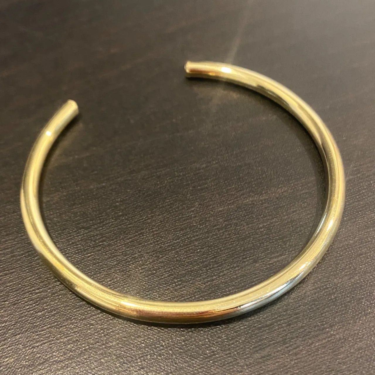 真鍮バングル 3.5mm丸線【丸バングル アクセサリー バングル