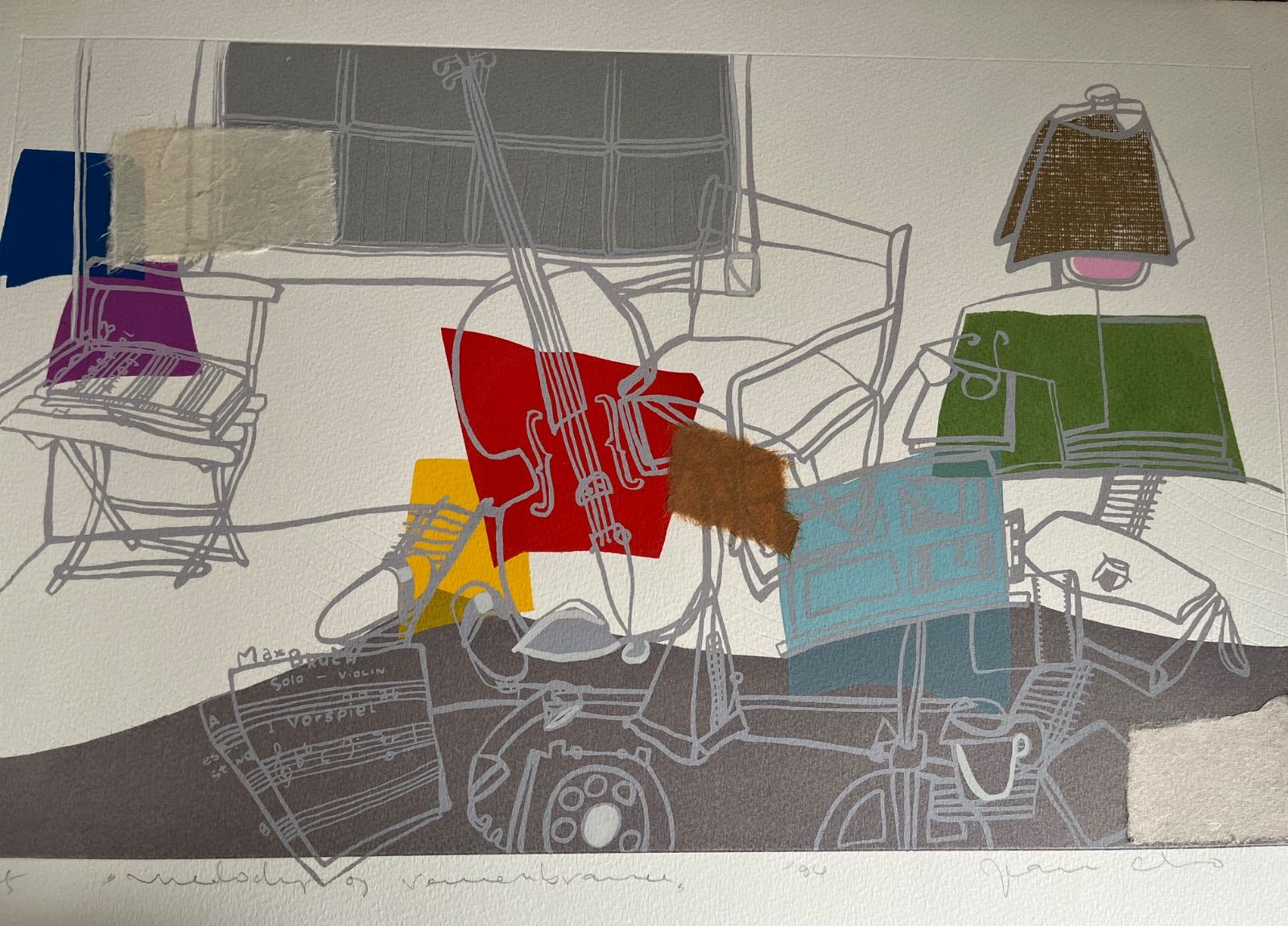 25枚 ジニー キム 版画 ポスターフレーム シルクスクリーン サイン ED付 カナダ |絵画