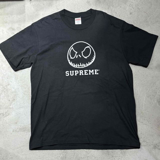 supreme Tシャツ 23awナイトメアSkeleton BLACK SUPREME シュプリーム 23AW Skeleton Tee スケルトン プリントT