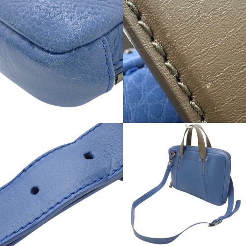 BVLGARI（ブルガリ）　ビジネスバッグ トートバッグ BVLGARI】ブルガリ ラージ カーフスキン ロゴ トートバッグ