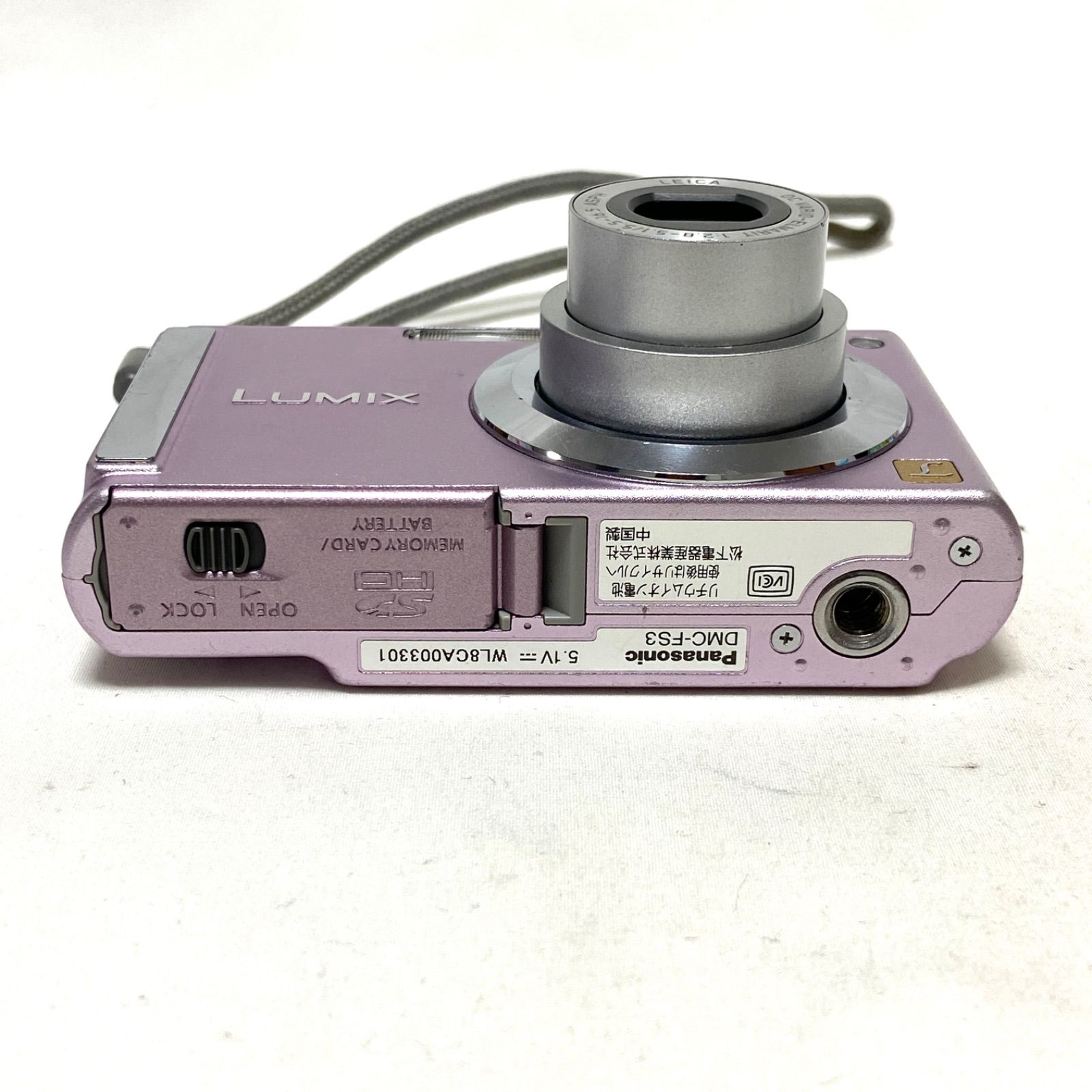 ピンク コンパクトデジタルカメラ