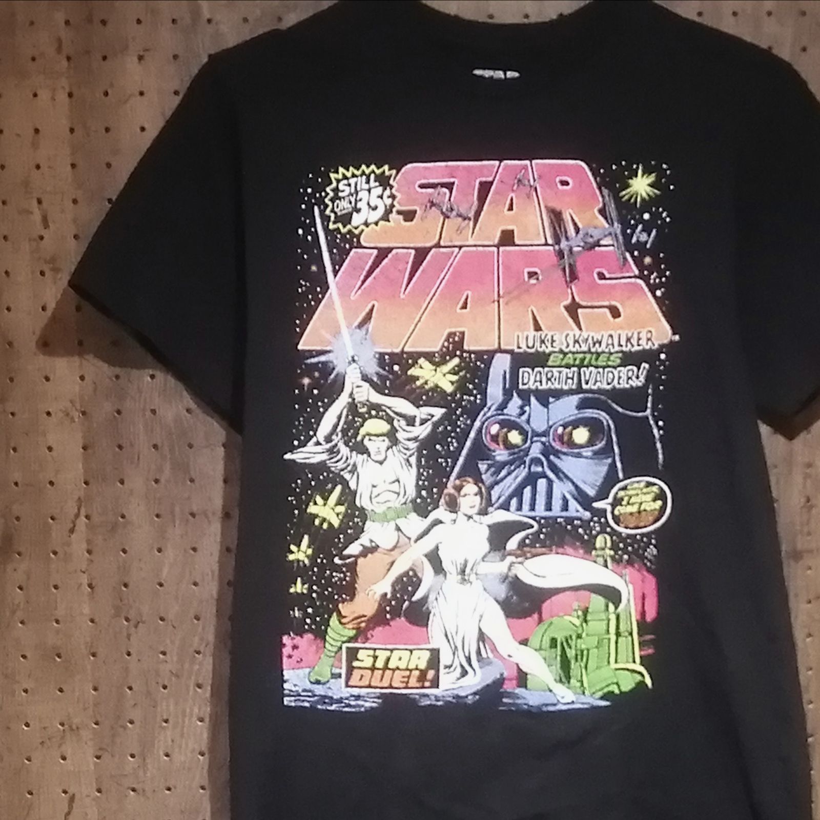 STAR WARS スターウォーズ アメコミ風 プリントTシャツ サイズ