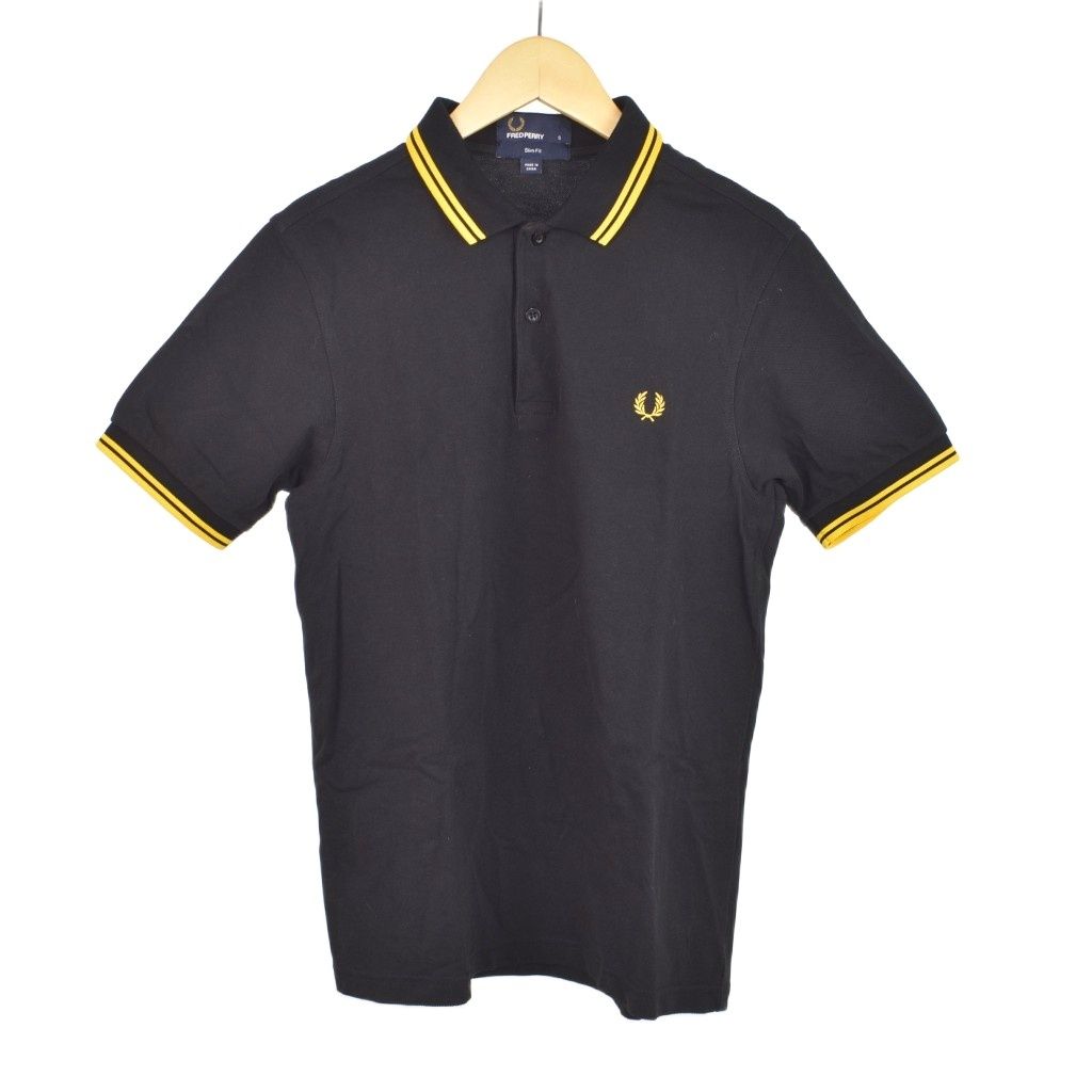 ▪️FRED PERRY ポロシャツ　半袖　新品未使用タグ付　ロゴ刺繍 未使用タグ付◎ フレッドペリー ポロシャツ シルキーピンク ロゴ