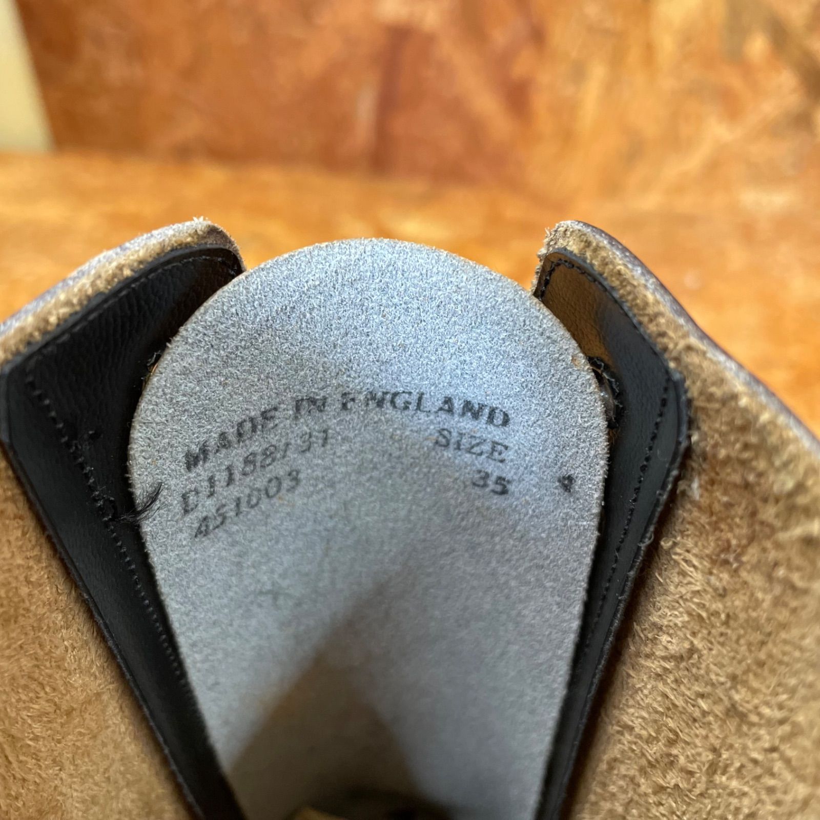 ホワイト社 USED Dr.Martens ドクターマーチン ブーツ 14ホール UK4 22.5 ~ 23cm MADE IN ENGLAND  メイド イン イングランド