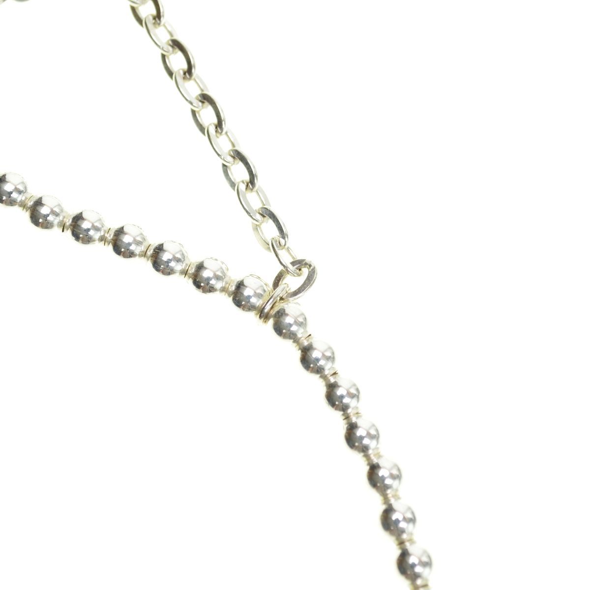 SASKIADIEZ】LIQUID NECKLACE CHOKER silver925 チョーカーネックレス