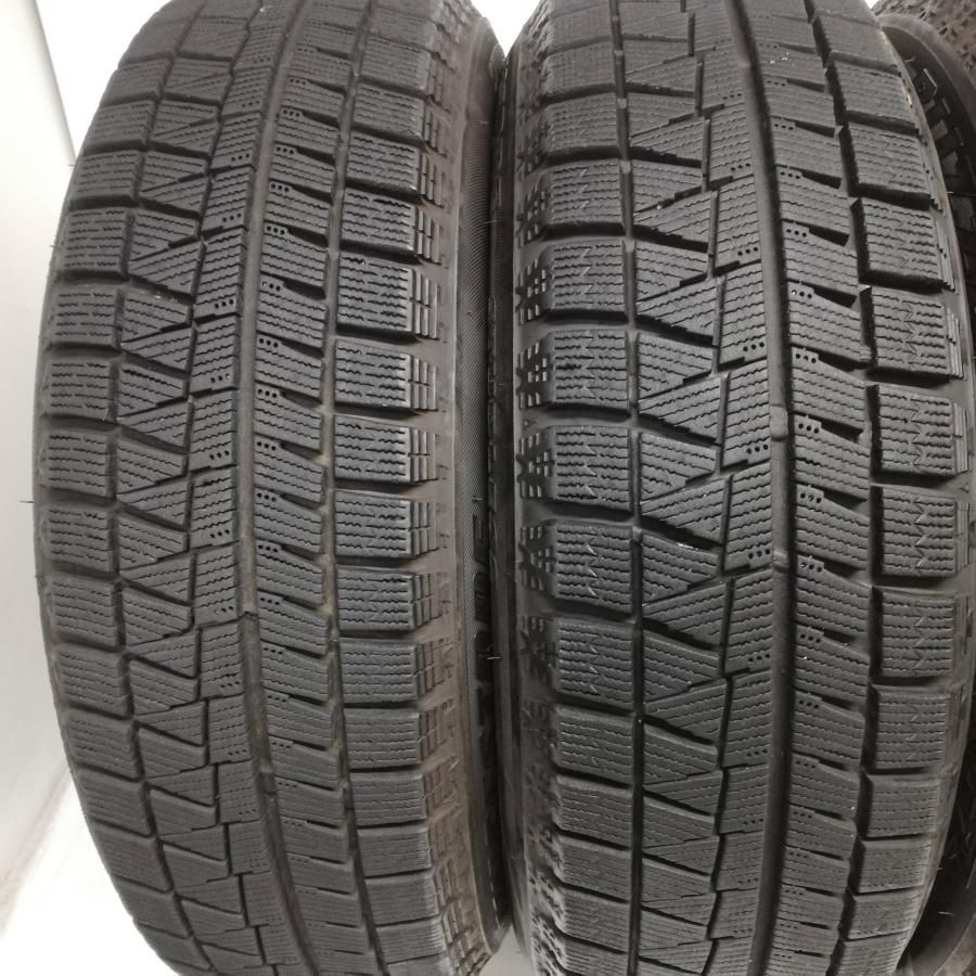 【J637】スタッドレスタイヤ4本 165/65R14 BRIDGESTONE ブリヂストン ブリザック REVO GZ 2016年 中古 ◆◆個人宅配達不可◆◆ BRIDGESTONE（ブリヂストン） 中古タイヤ スタッドレスタイヤ 4本