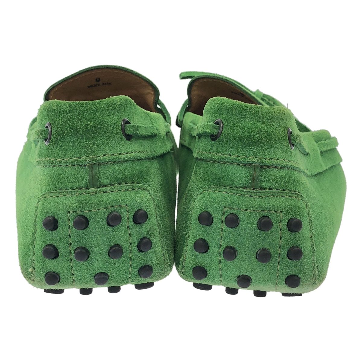 TOD'S トッズ スエードドライビングシューズ グリーン 9 - メルカリ