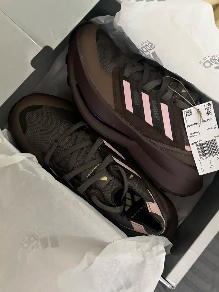 adidas(アディダス) アグラビック ブラウンピンク jh6113 225 新品