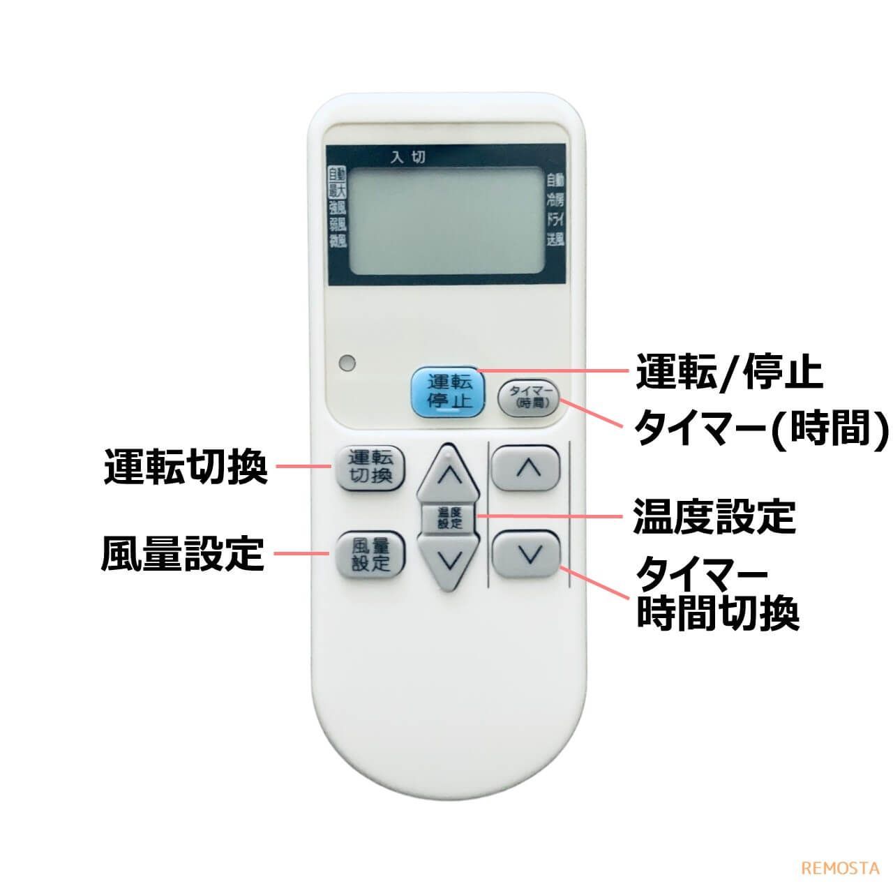 コロナ エアコン 窓用エアコン リモコン CW-R 電池付き RC-2219R
