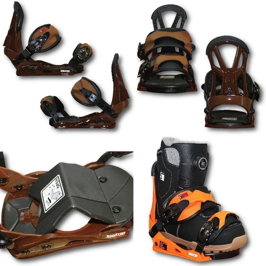 スノーボード バイン ビンディング SPOON-EQUIP スプーン サイズSM