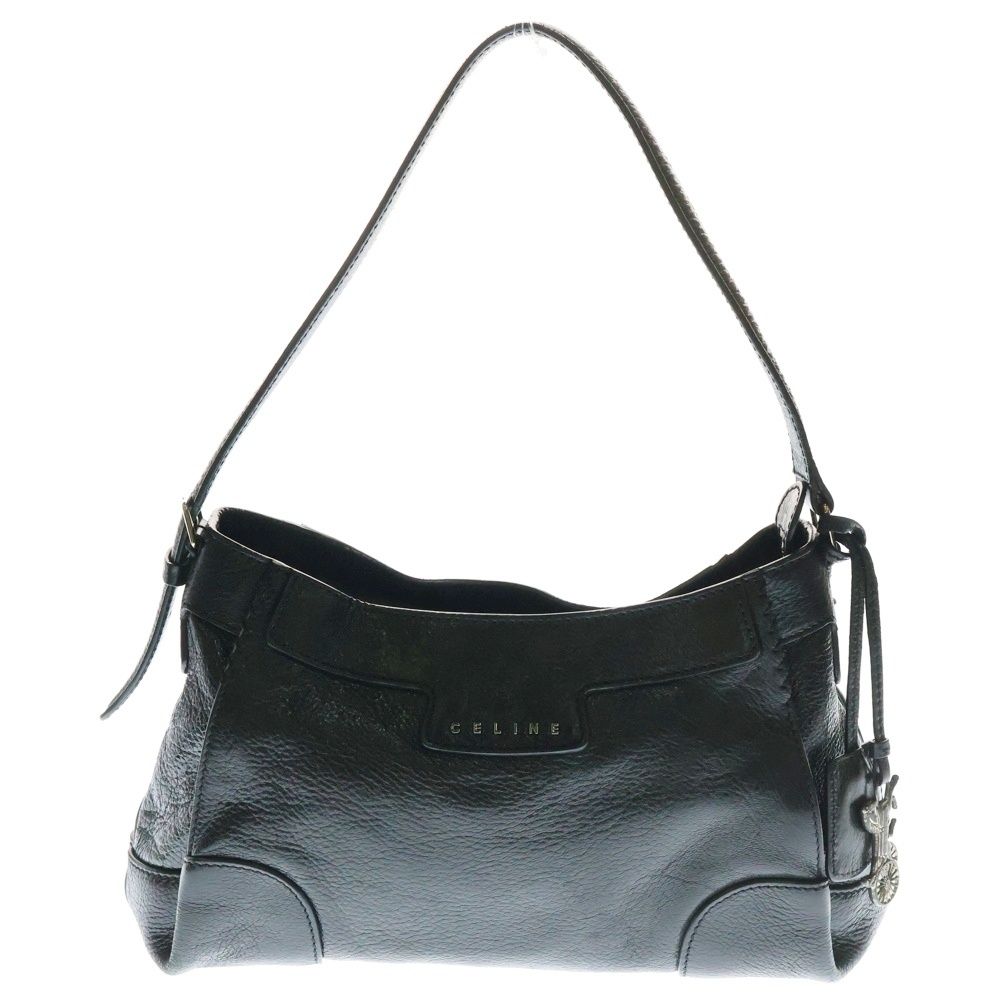 ^_^  CELINE セリーヌ 172603 ラージ エッジ ブラック レザー 革