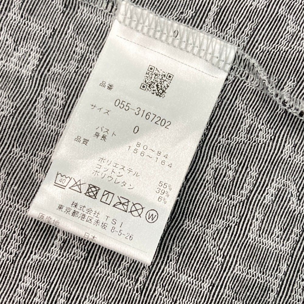 サイズ：0 PEARLY GATES パーリーゲイツ 半袖ハイネックTシャツ 総柄 