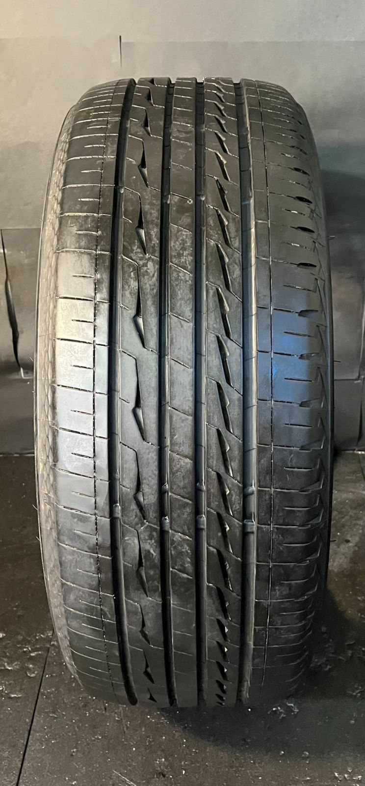 製 約9分山 ブリヂストン BRIDGESTONE アレンザ ALENZA LX100 215 50R18 1本 h_495