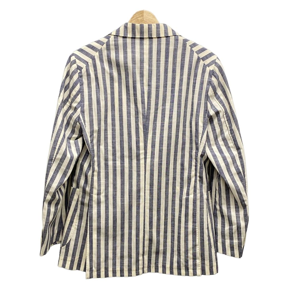 TAGLIATORE 新ロゴ ネイビー ウール ジャケット サイズ46