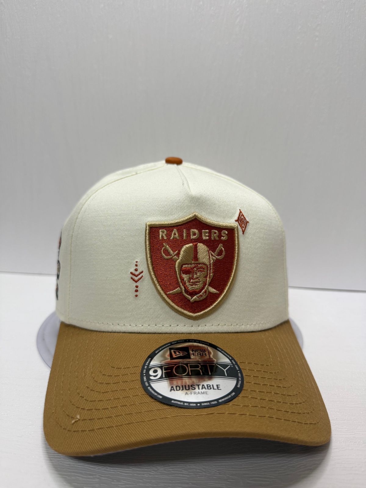 Newera オークランドレイダース NEWERA1920 9forty A-FRAME スナップバック ツートンカラー