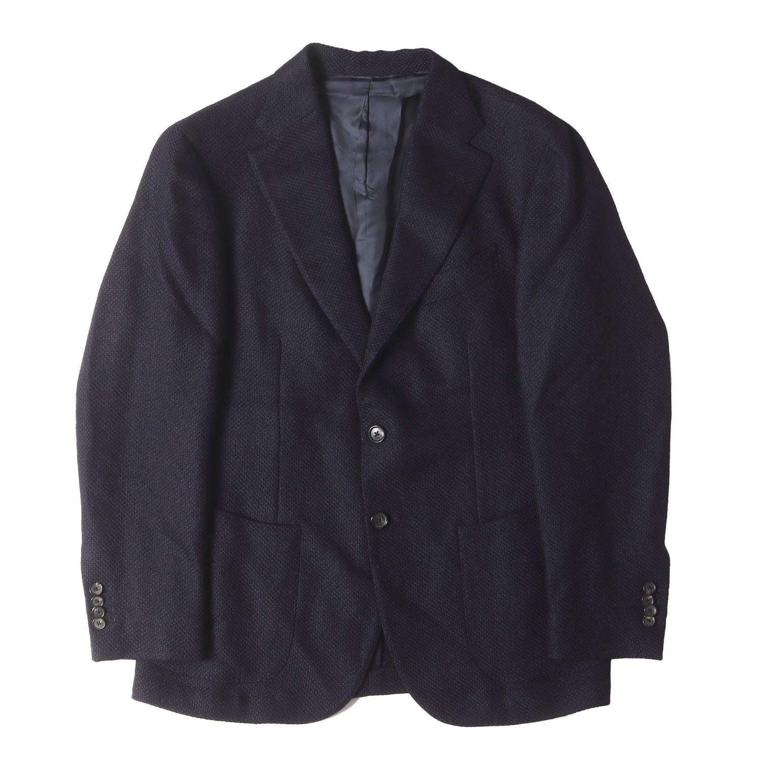 ルイジボレッリ ダークネイビー 3B M(48) ルイジボレッリ ダークネイビー 3B M(48) - メルカリ