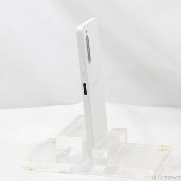 中古品〕 Xperia 10 IV 128GB ホワイト SO-52C docomo SIMフリー【258