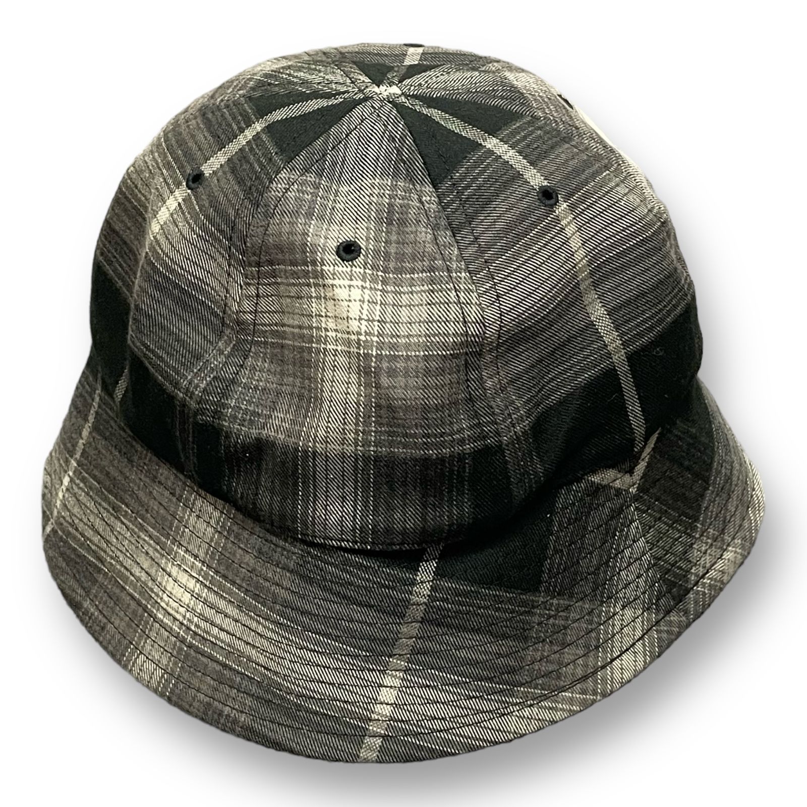 定価17600円 新品 COOTIE PRODUCTIONS 23SS R/C Ombre Check Ball Hat オンブレチェックボールハット  クーティー プロダクション CTE-23S509 L 56849A