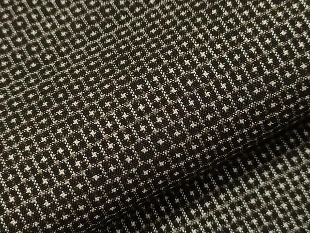 平和屋着物○男性 本場大島紬 アンサンブル 100亀甲 総詰め 正絹 逸品