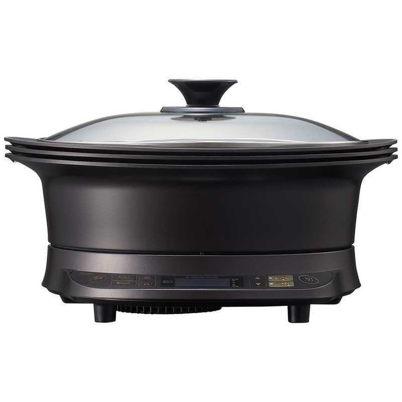 ♥ 未開梱 コイズミ KOIZUMI IHグリル鍋 コイズミ グレー KIH-1412