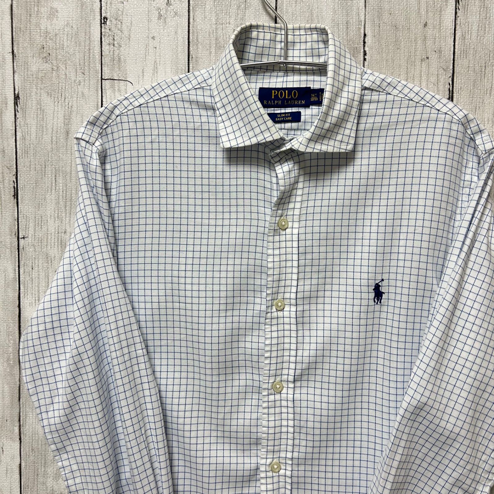 POLO RALPH LAUREN ラルフローレン SLIM FIT EASY CARE Yシャツ サイズ