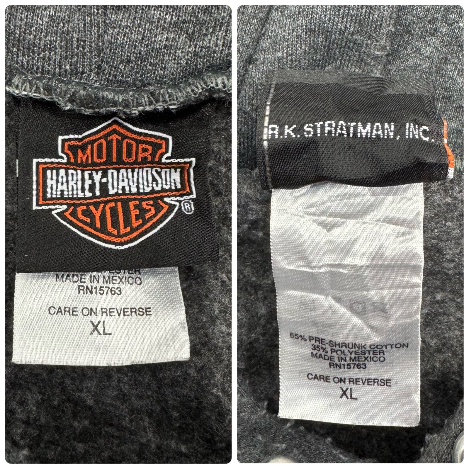 古着HARLEY-DAVIDSONハーレーダビッドソン スウェット 両面プリント 中古・古着通販】HARLEY-DAVIDSON (ハーレーダビッドソン) 両面